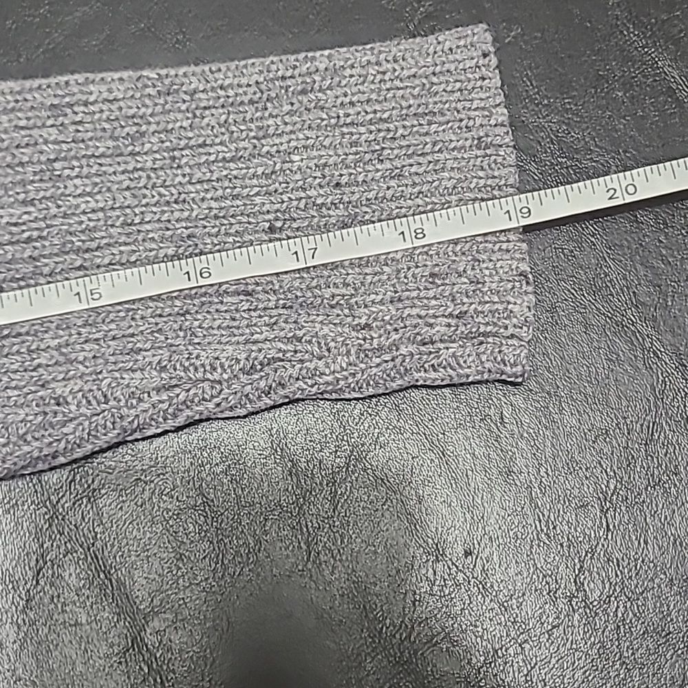 J. Jill Women's Grey knit long sleeve sweater size SP Petite mature tunic - Picture 10 of 10